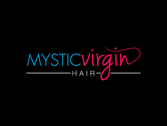 Mystic Virgin Hair logo design by theenkpositive