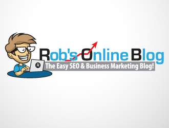 Rob's Online Blog logo design by dondeekenz