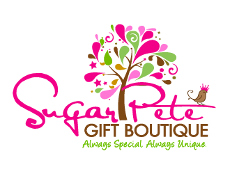 SugarPete (Gift Boutique) logo design by fabil