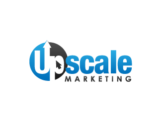 Upscale Marketing logo design by gipanuhotko