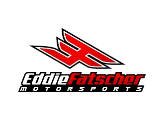 Eddie Fatscher Motorsports Or Eddie Fatscher Racing logo design by Dddirt