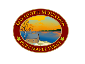 Sawtooth Mountain Maple Syrup Company logo design by logolady