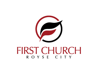 First Church Royse City logo design by abss