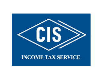 CIS Income Tax Service logo design by Dawnxisoul393
