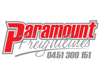 Paramount Freightlines logo design by PRN123