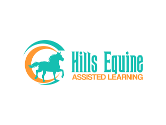 Hills Equine Assisted Learning logo design by Republik