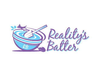 Reality's Batter logo design by Rick