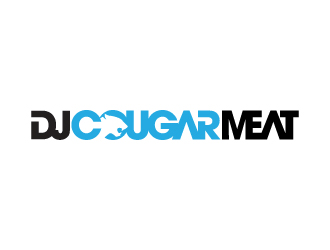 DJ Cougar Meat logo design by moomoo