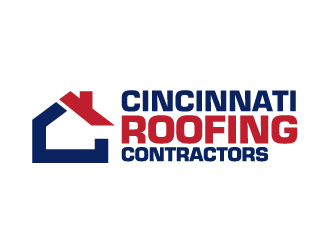Cincinnati Roofing Contractors logo design by moomoo