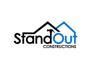 Stand Out Constructions logo design by DezignLogic