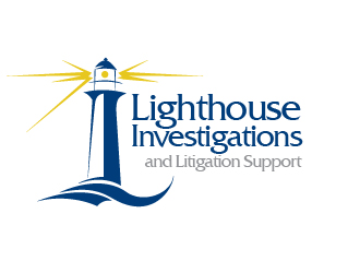 Lighthouse Investigations and Litigation Support logo design by PRN123