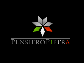 Pensiero Pietra logo design by creativespoiler