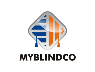 MYBLINDCO logo design by gitzart