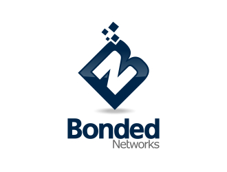Bonded Networks logo design by mashoodpp