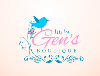 little Gen's Boutique logo design by prodesign