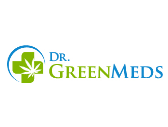 Dr. Green Meds logo design by Dawnxisoul393