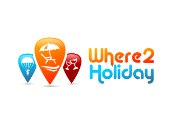 Where2Holiday logo design by prodesign