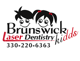 Brunswick KiDDS LASER Pediatric Dentistry logo design by megalogos