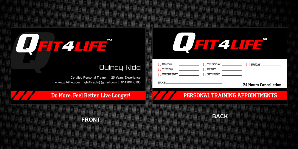 QFIT4LIFE logo design by Ganyu