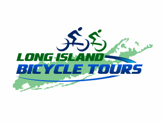Long Island Bicycle Tours logo design by ingepro