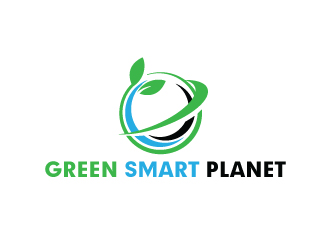 Green Smart Planet logo design by Webphixo