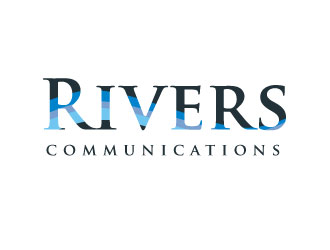 Rivers Communications logo design by TheAuraCreators