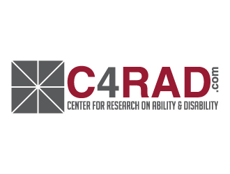 Center for Research on Ability & Disability (C4RAD) logo design by jaize