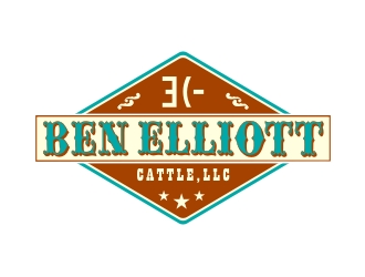 Ben Elliott Cattle,LLC logo design by aladi
