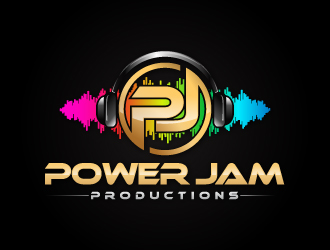 Power Jam Productions logo design by J0s3Ph