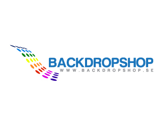 Backdropshop.se logo design by Dawnxisoul393