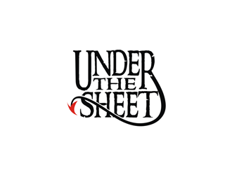 Under The Sheet logo design by logolady