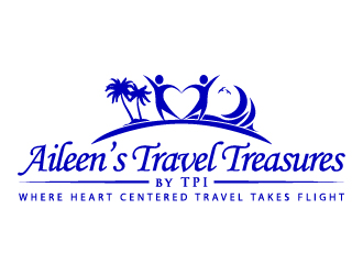 Aileen's Travel Treasures by TPI logo design by Dddirt