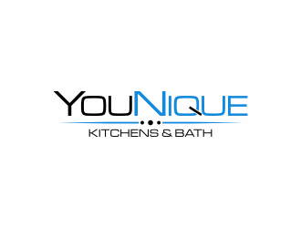 YouNique Kitchens & Baths logo design by imagine