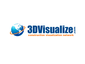 3DVisualize.com logo design by plsohani