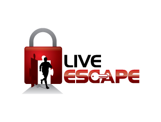 Live Escape Inc. logo design by jaize