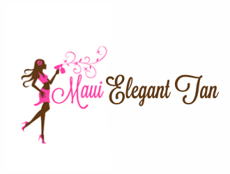 Maui Elegant Tan Logo Design 48hourslogo Com