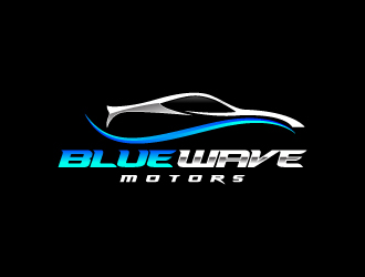 Blue Wave Motors logo design by jaize