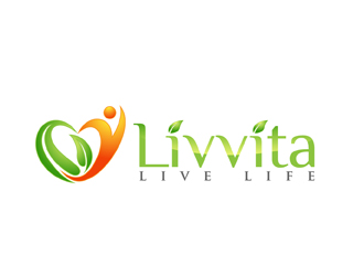 "Livvita" is name of logo logo design by peacock