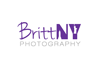 Britt-NY Photography logo design by 3Dlogos