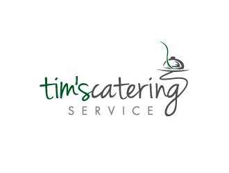 Tim's Catering Service logo design by theenkpositive
