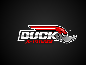 DUCK X-PRESS logo design by fontstyle
