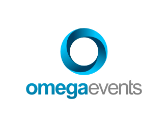 OmegaEvents logo design by mashoodpp