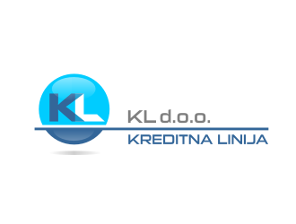KL d.o.o. Kreditna linija logo design by prodesign