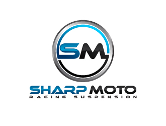 Sharp Moto Racing Suspension logo design by J0s3Ph