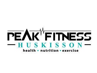 PEAK FITNESS HUSKISSON logo design by chuckiey
