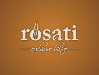 Rosati Exclusive Bistro logo design by theenkpositive
