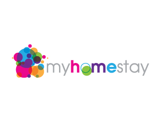 myhomestay logo design by jaize