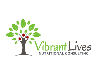 Vibrant Lives - Nutritional Consulting logo design by si9nzation