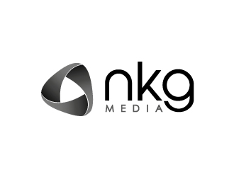 NKG media logo design by alxmihalcea