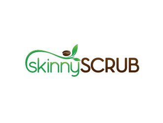 Skinny Scrub Logo Design
